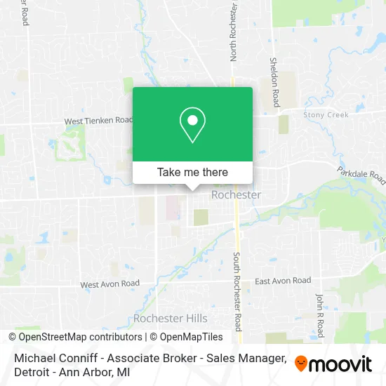 Michael Conniff - Associate Broker - Sales Manager map