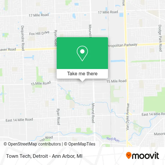 Town Tech map