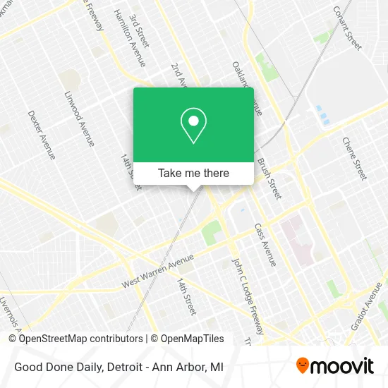 Good Done Daily map