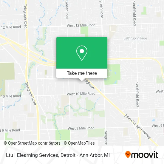 Ltu | Elearning Services map