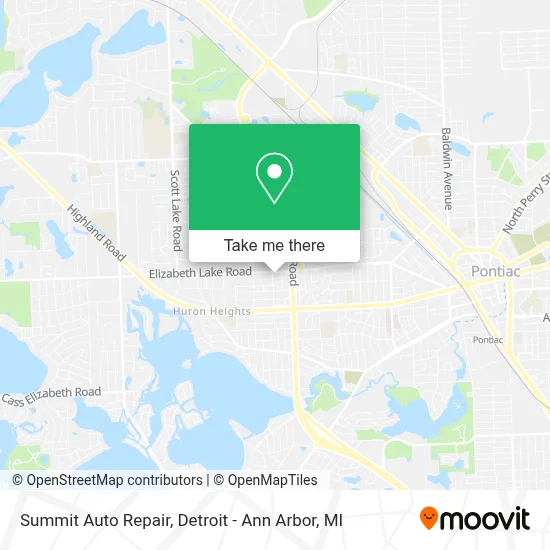 Summit Auto Repair map