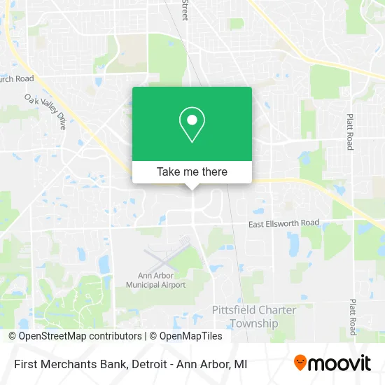 First Merchants Bank map
