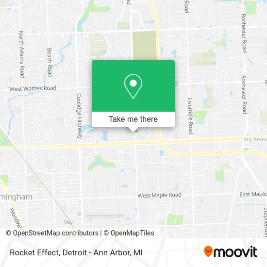Rocket Effect map