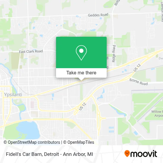 Fidell's Car Barn map