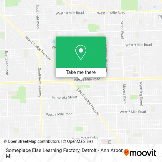 Someplace Else Learning Factory map