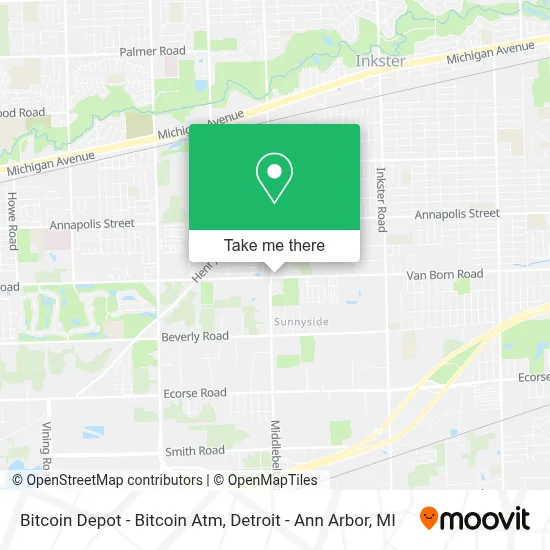 Bitcoin Depot - Bitcoin Atm map