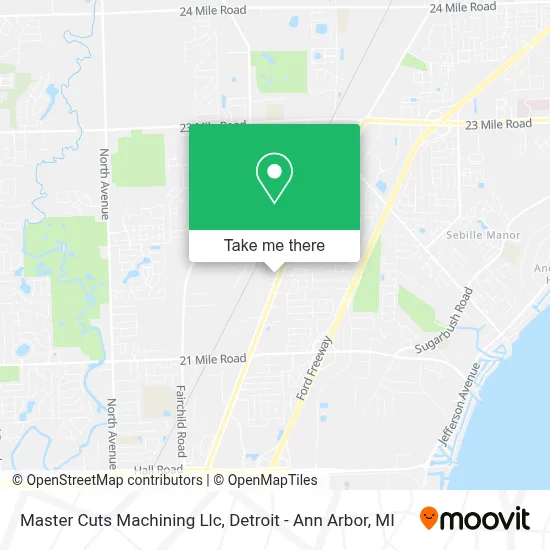 Master Cuts Machining Llc map