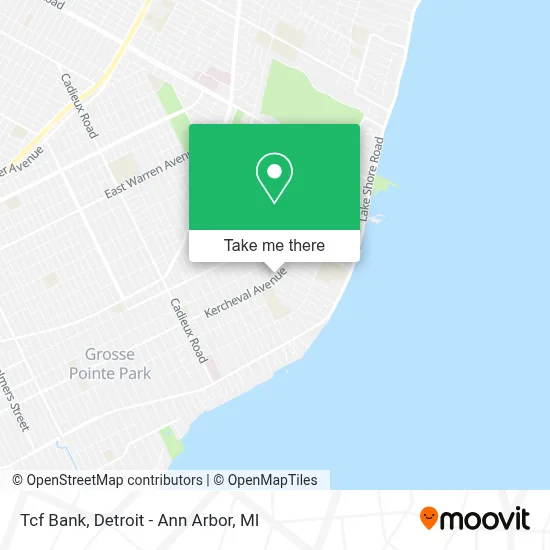 Tcf Bank map