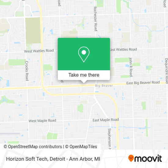 Horizon Soft Tech map