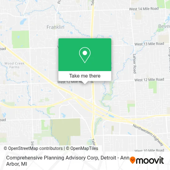 Comprehensive Planning Advisory Corp map