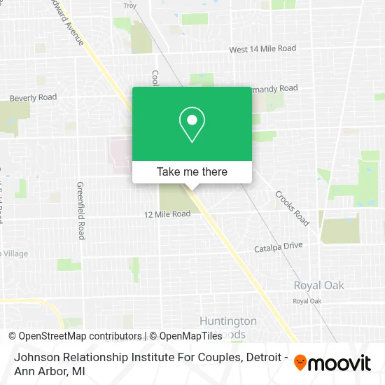 Johnson Relationship Institute For Couples map