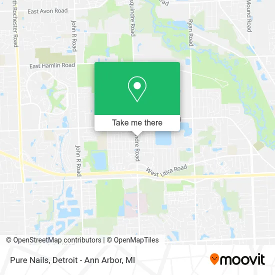 Pure Nails map