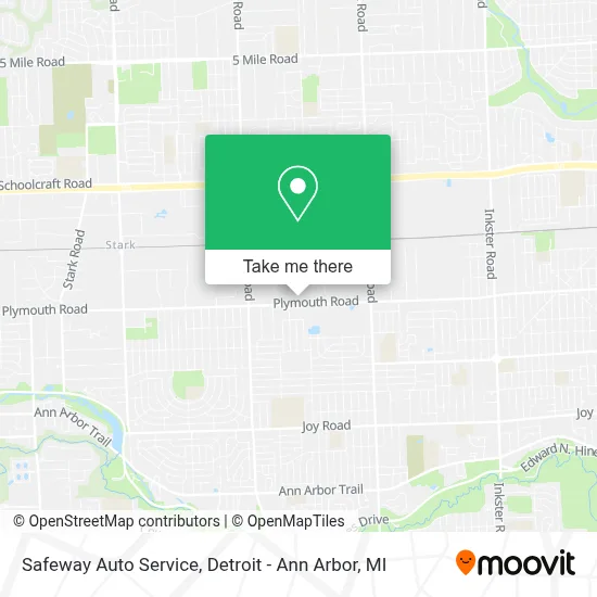 Safeway Auto Service map