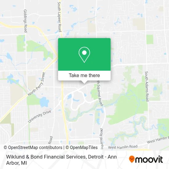 Wiklund & Bond Financial Services map