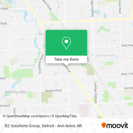 B2 Solutions Group map