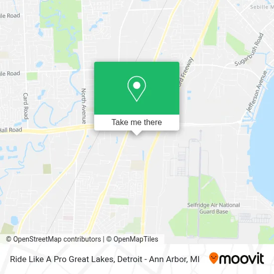 Ride Like A Pro Great Lakes map