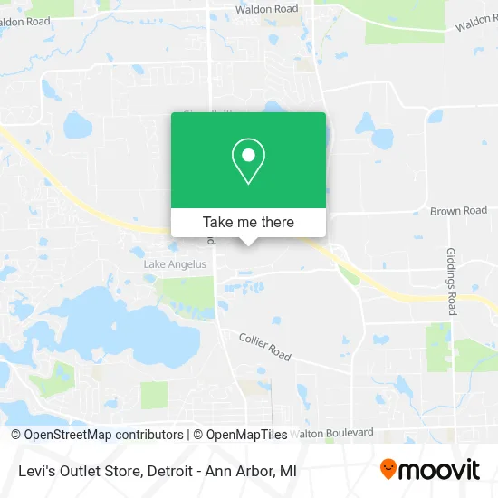 Levi's Outlet Store map