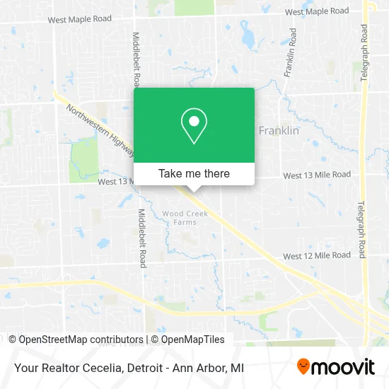 Your Realtor Cecelia map