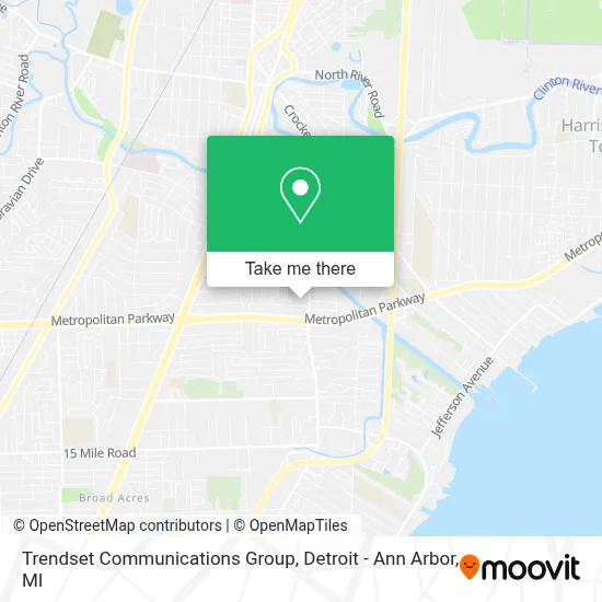 Trendset Communications Group map