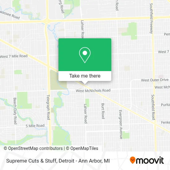 Supreme Cuts & Stuff map