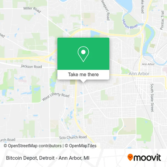 Bitcoin Depot map