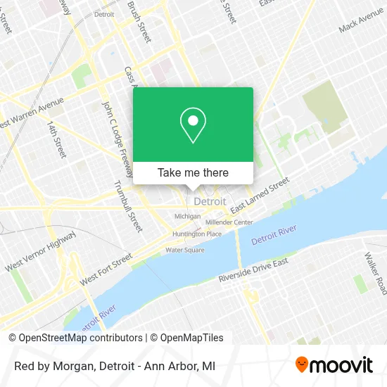 Red by Morgan map