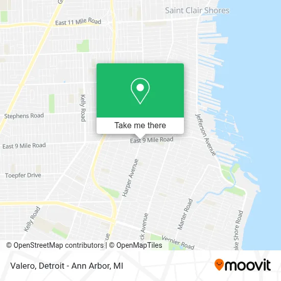 Valero map