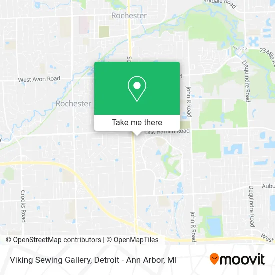 Viking Sewing Gallery map