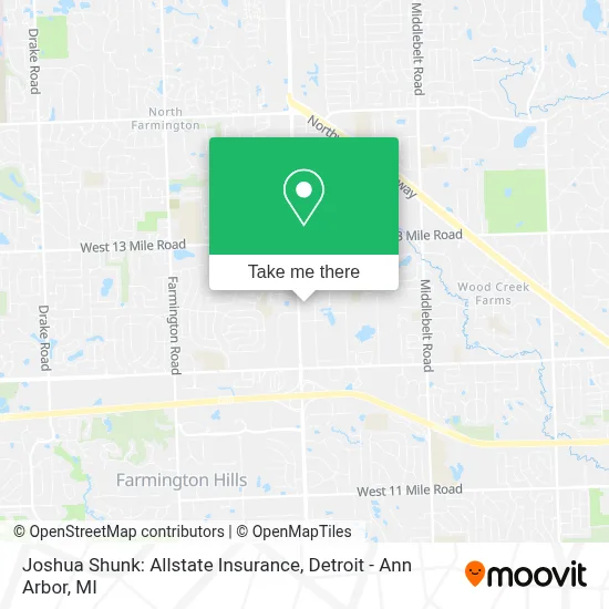 Joshua Shunk: Allstate Insurance map