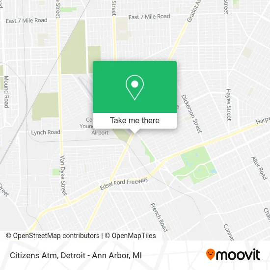 Citizens Atm map