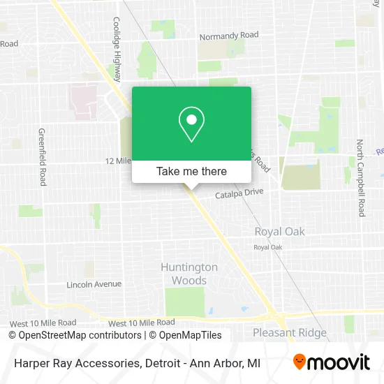 Harper Ray Accessories map