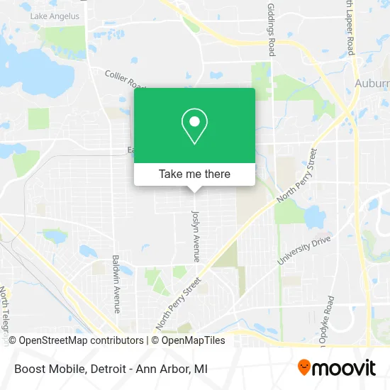 Boost Mobile map