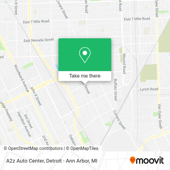A2z Auto Center map