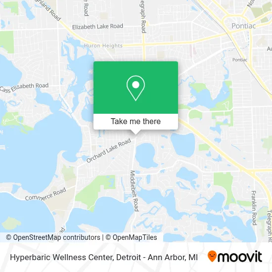 Hyperbaric Wellness Center map