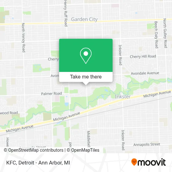 Kfc map