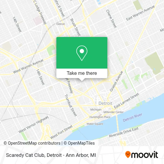 Scaredy Cat Club map