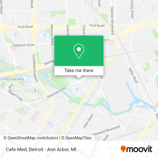 Cafe Med map