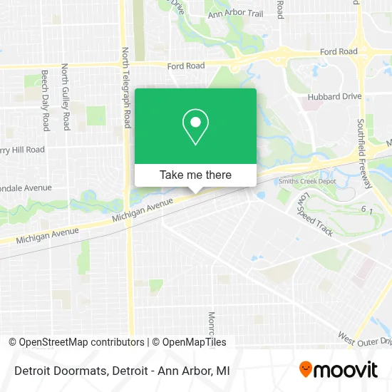 Detroit Doormats map