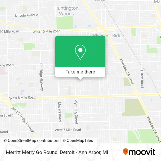 Merritt Merry Go Round map