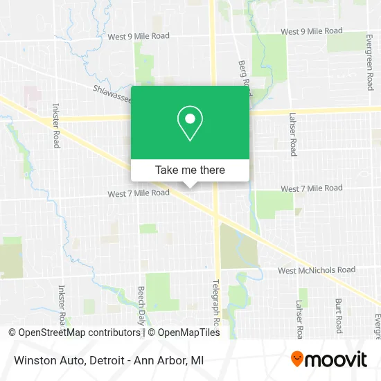 Winston Auto map
