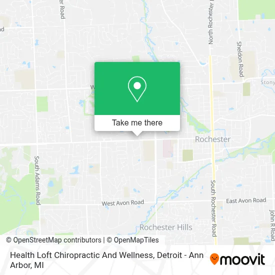 Health Loft Chiropractic And Wellness map