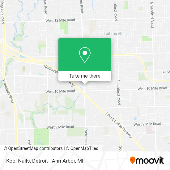 Kool Nails map