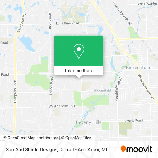 Sun And Shade Designs map