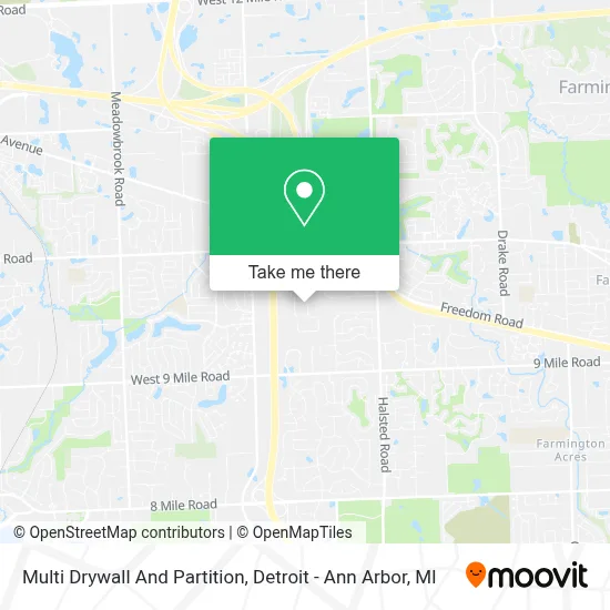 Multi Drywall And Partition map