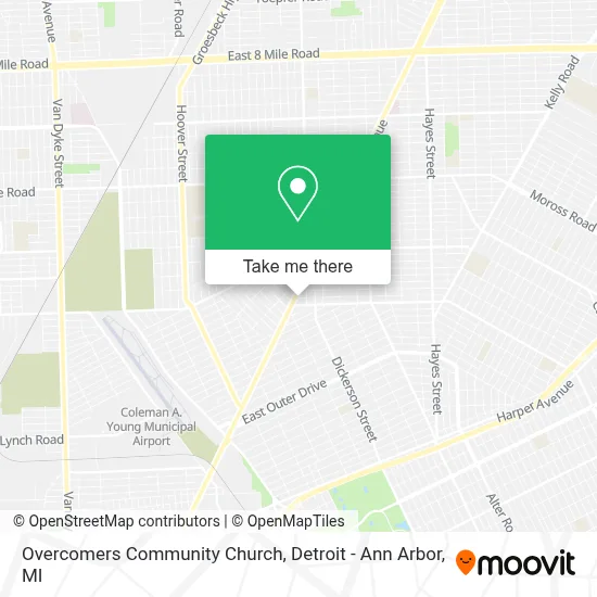 Overcomers Community Church map