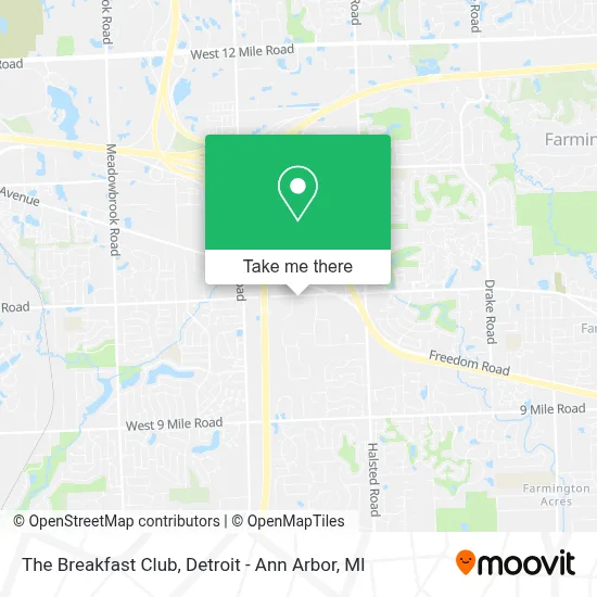 The Breakfast Club map