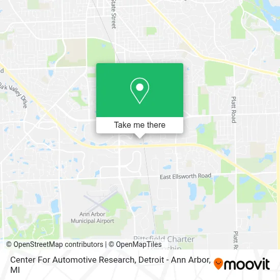 Center For Automotive Research map