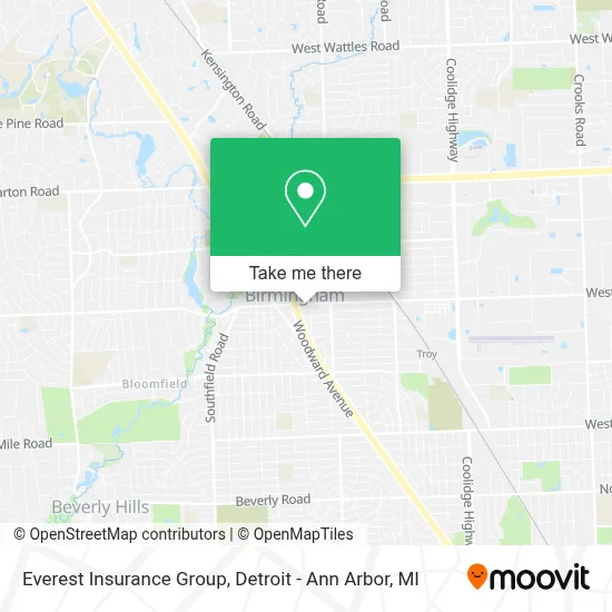 Everest Insurance Group map