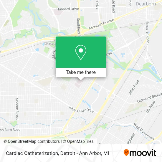 Cardiac Catheterization map