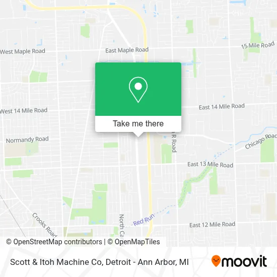 Scott & Itoh Machine Co map